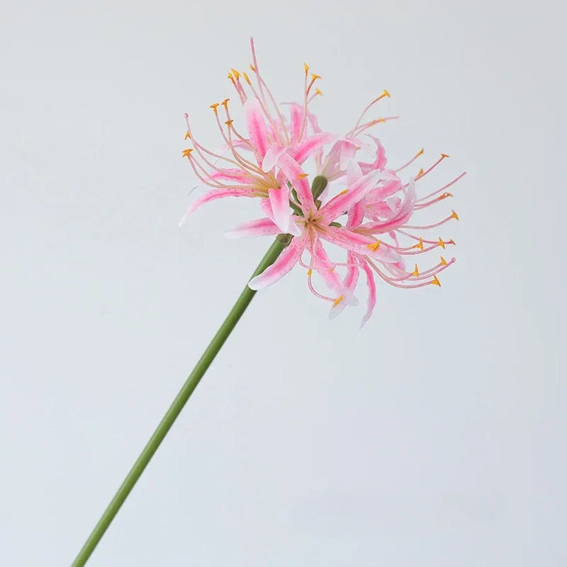 décoration en soie avec araignée lys fleurs artificielles - vue 12 sur 13
