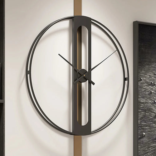 horloge murale nordique créative silencieuse et élégante - vue 2 sur 8