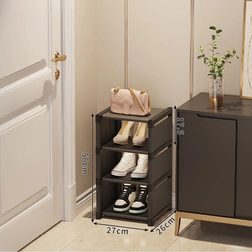 organisateur de chaussures empilable et réglable gain de place - vue 15 sur 15