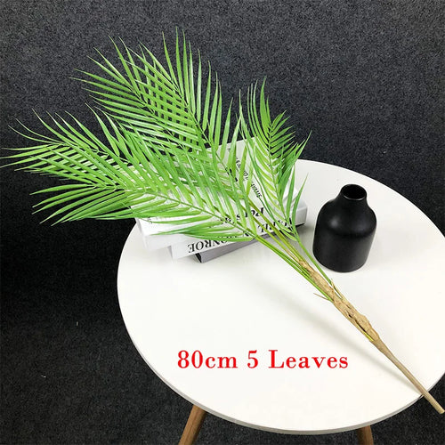 palmier artificiel avec grandes feuilles pour décoration intérieure et extérieure - vue 12 sur 12