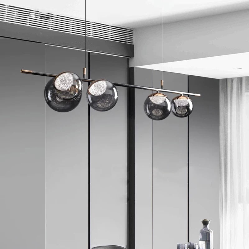 lustre nordique décoratif lampes suspendues éclairage intérieur - vue 3 sur 8
