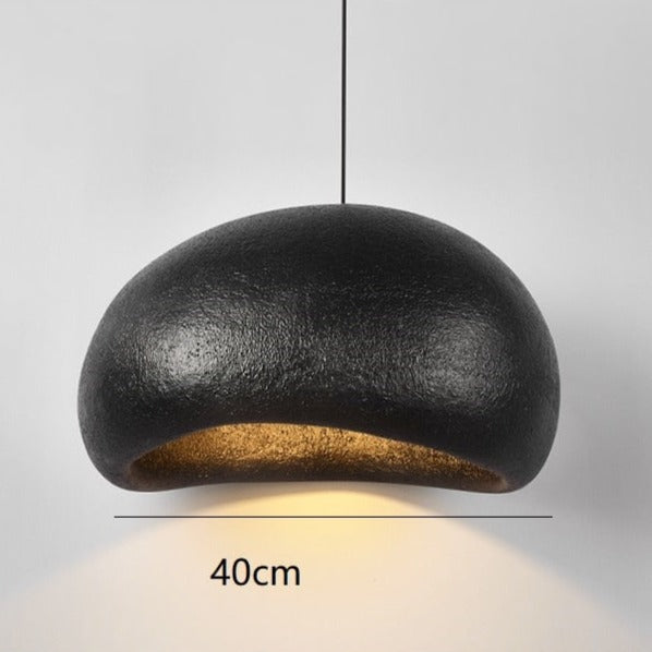 pendant light design with lampshade curved Akane