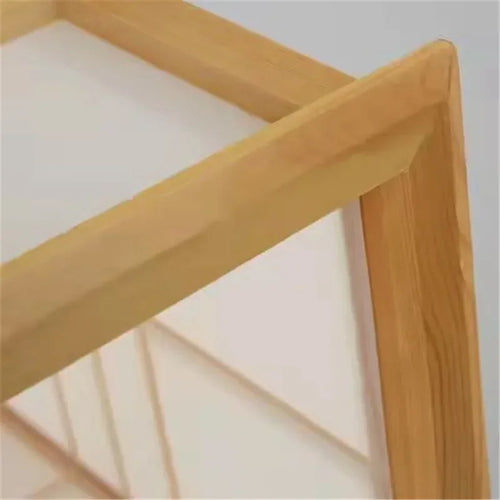suspension en bois style japonais pour décoration intérieure - vue 6 sur 6