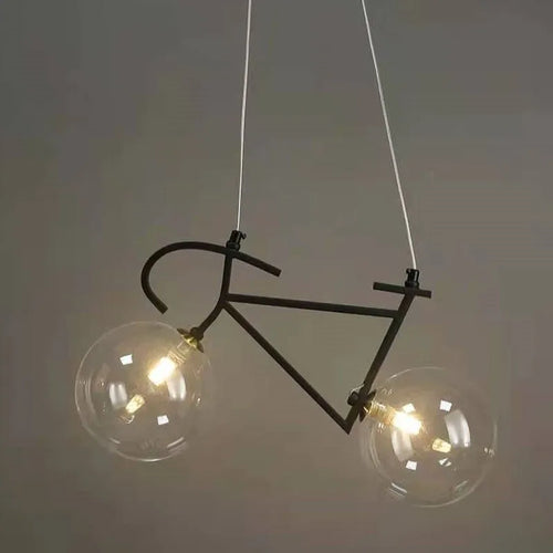 suspension modernes led en fer pour vélo créatives - vue 10 sur 11