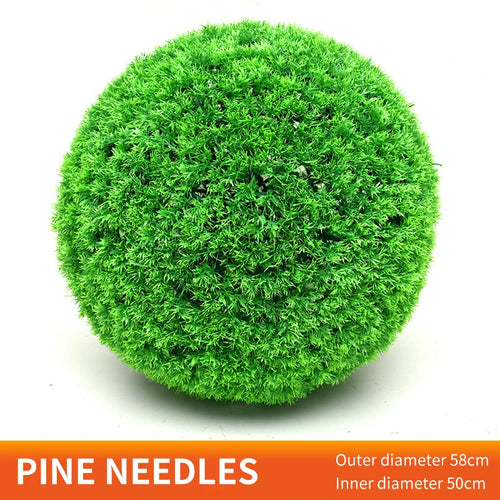 boule de gazon artificiel décoration intérieure plante verte - vue 36 sur 36