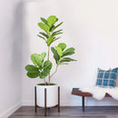 branches artificielles de ficus grandes feuilles pour décoration intérieure et extérieure