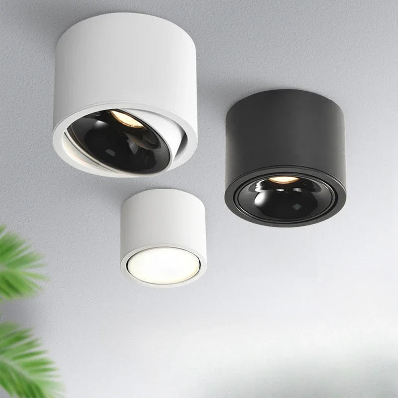 spot réglable ultra-mince anti-éblouissement éclairage lumière led - vue 6 sur 9