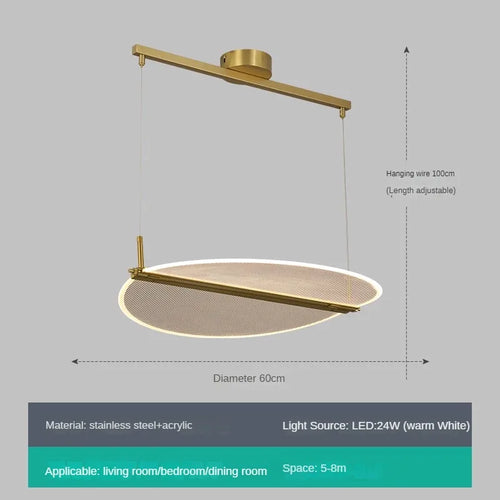 lustre rectangulaire minimaliste créatif à angle réglable - vue 12 sur 13