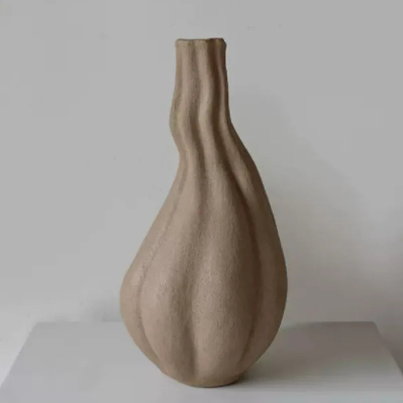vase en céramique fait main pour décoration florale artisanale - vue 3 sur 10