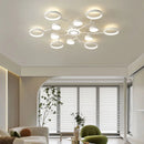Plafonnier led télécommande simple blanc décoratif 2023