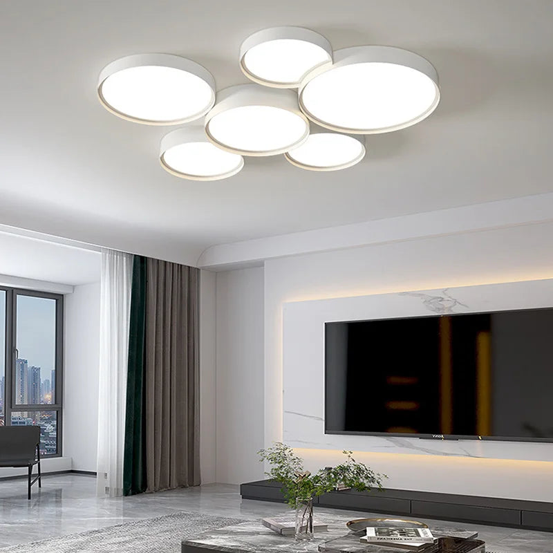 plafonnier led moderne pour un intérieur élégant et lumineux - vue 3 sur 11