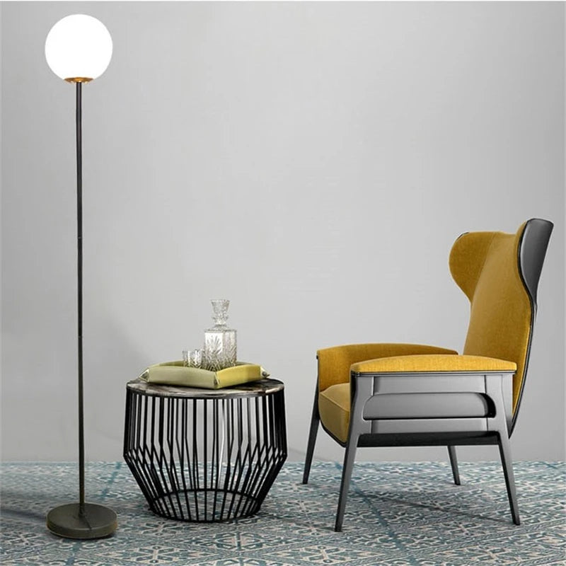 lampe de sol led nordique design créatif pour intérieur - vue 4 sur 14