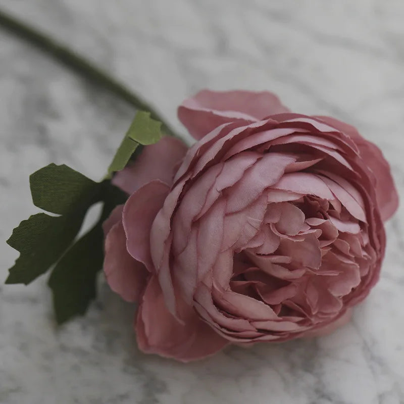 pivoine artificielle réaliste pour décoration et mariage