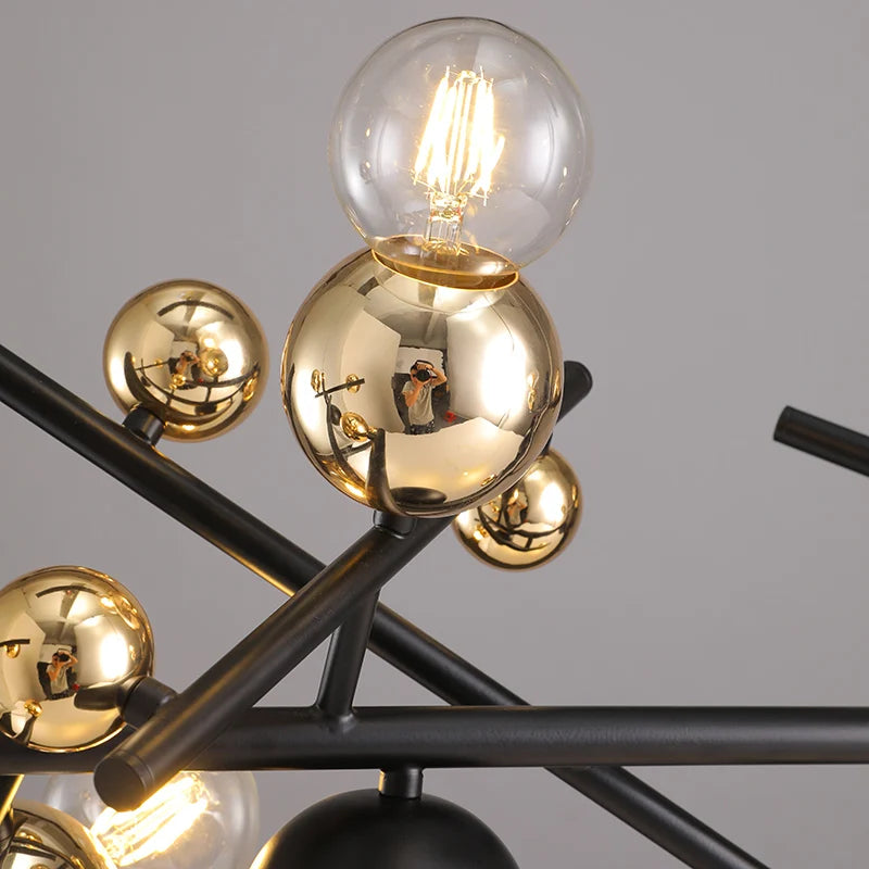 lustre nordique post-moderne de luxe zhongdao pour restaurant et bar - vue 5 sur 6