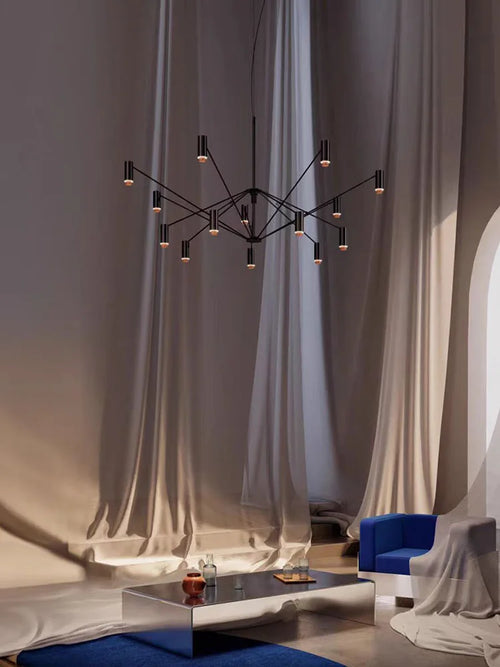 lustre moderne design pour un éclairage intérieur élégant - vue 5 sur 8