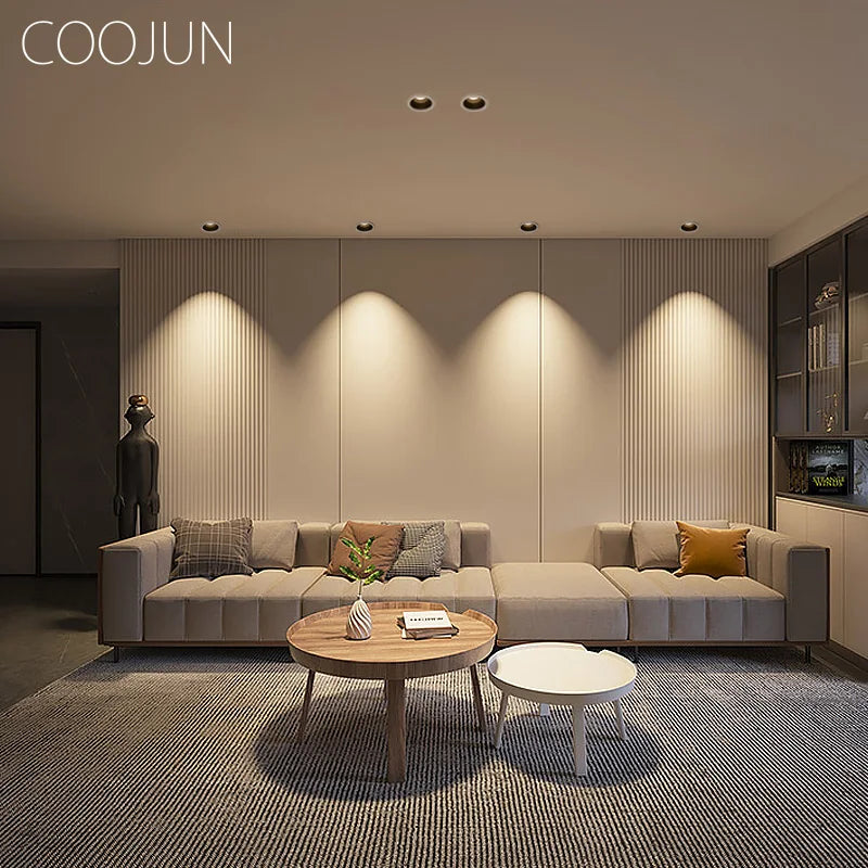 led encastré anti-éblouissement plafonnier maison magasin hôtel bureau - vue 7 sur 7