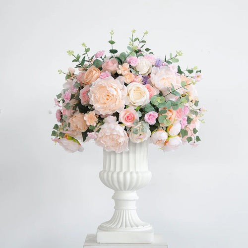 boules de fleurs artificielles en soie pour décoration de mariage et photo - vue 18 sur 22