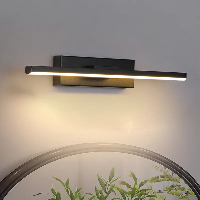 applique murale led moderne minimaliste rotative créative - vue 4 sur 7
