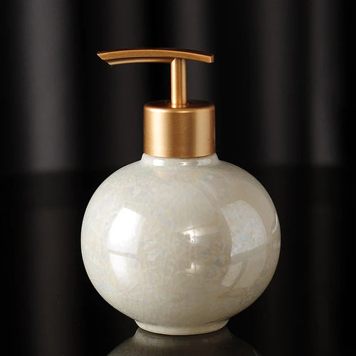 flacons en céramique vides à pompe pour cosmétiques et désinfectant - vue 6 sur 5