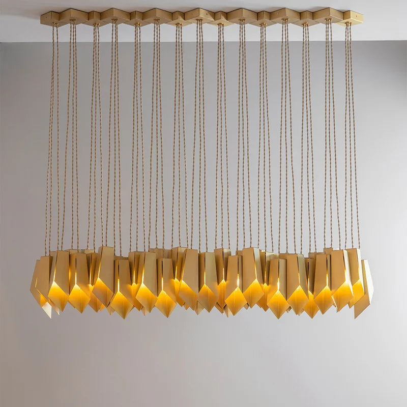 lustre créatif de personnalité design nordique lumière italienne éclairage de luxe - vue 2 sur 6