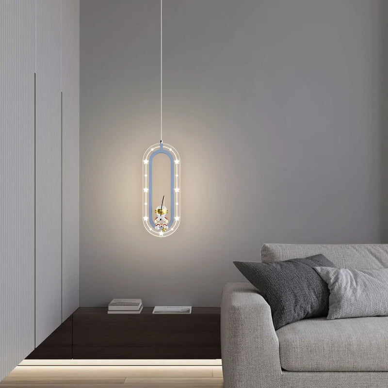 Suspension LED au design moderne et minimaliste