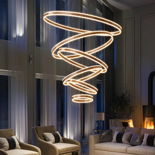 Décor à la maison moderne salle à manger lustre éclairage intérieur plafonnier suspension chambre lustre salon lumière - vue 5 sur 11