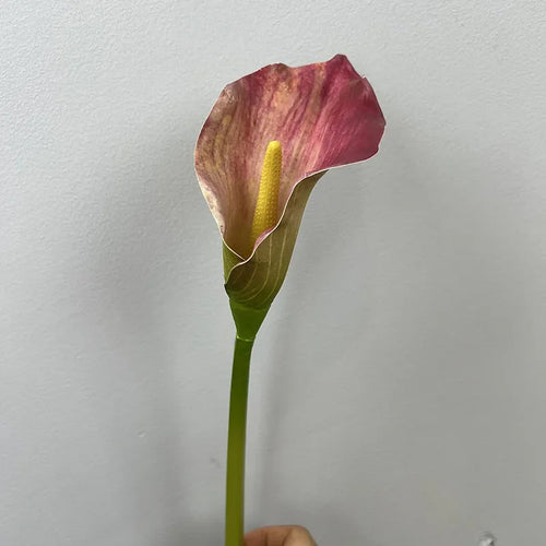lot de 4 lys calla artificiels pour décoration de mariage - vue 9 sur 11
