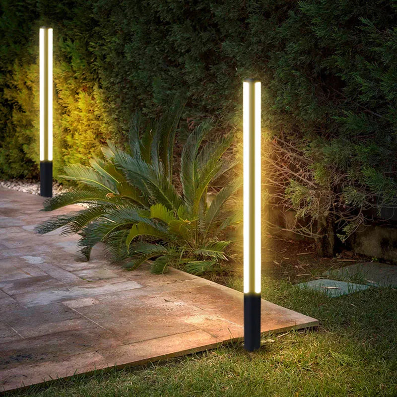 lampe extérieure led décorative étanche pour jardin et allée - vue 6 sur 8