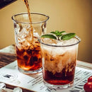 Tasses en verre style old fashioned multi usages