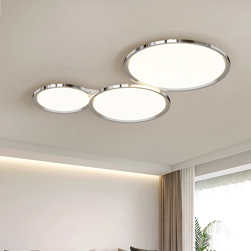 Plafonnier ultramince LED moderne lumières pour salon salle à manger chambre appartements couloir allée projecteur lampes d'éclairage intérieur