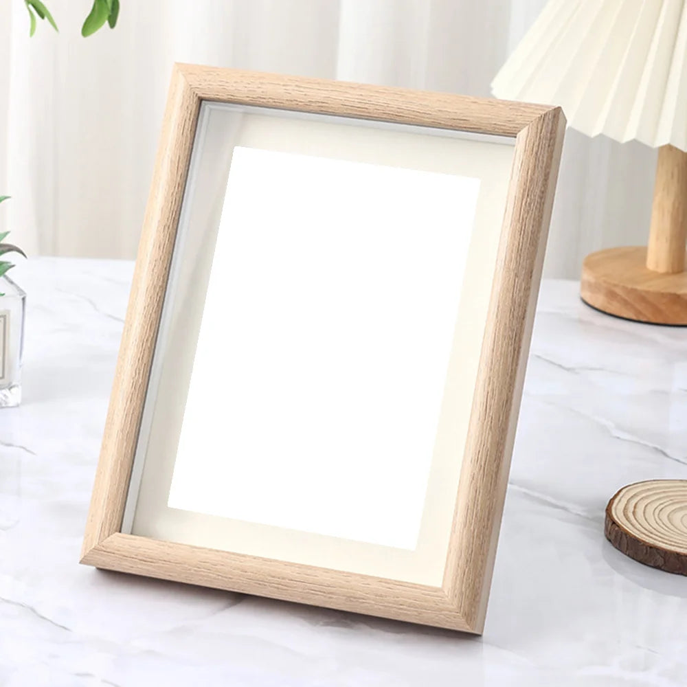 cadre photo en bois pour portraits famille mariage et voyage - vue 9 sur 9