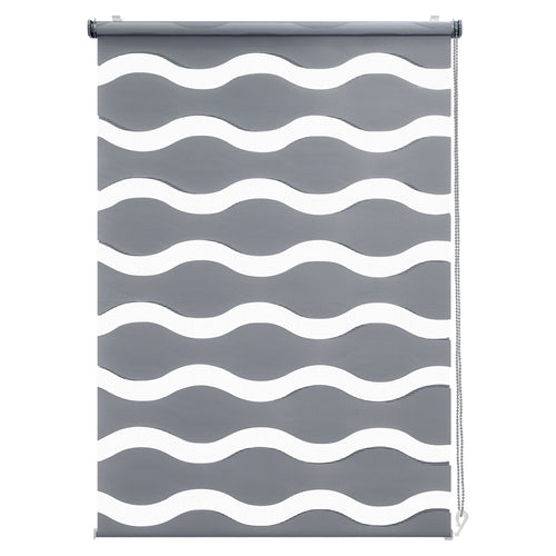 Store enrouleur double sans perçage occultant fenêtre 80cm - vue 13 sur 13