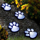 lot de 4 lampes solaires chien pour jardin extérieur animaux