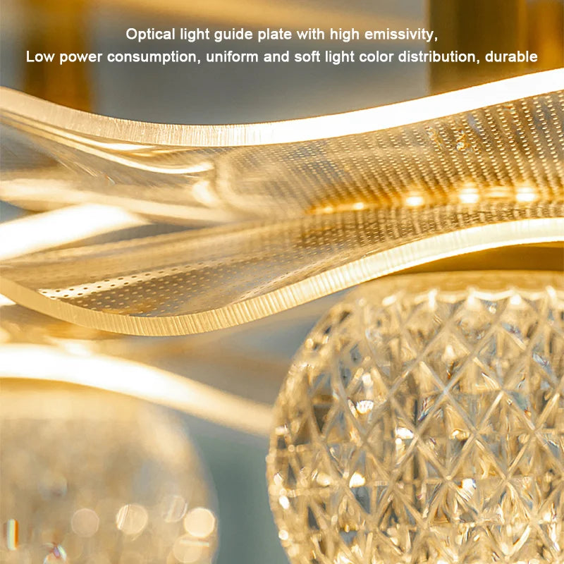 2023 New LED Ceiling Lamp Indoor Lighting For Home Decoretion Bedroom Dining Table Living Room Corridor Cloakroom Ceiling Light - vue 6 sur 6