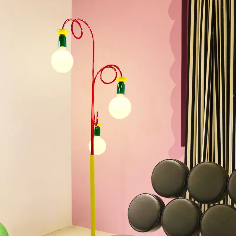 Lampadaire design LED art déco