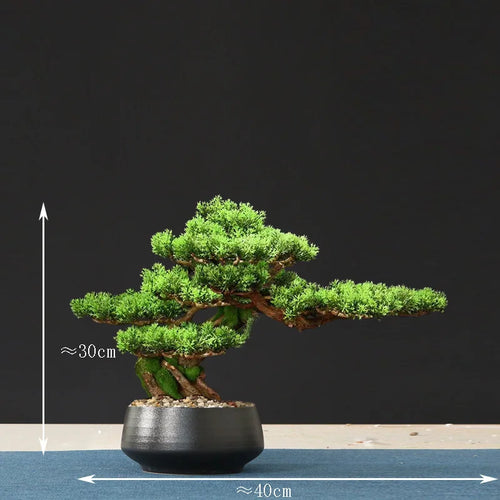faux arbre bonsaï pour décoration intérieure et aménagement paysager - vue 12 sur 36