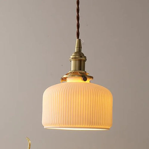 suspension moderne en céramique pour éclairage créatif intérieur - vue 3 sur 8