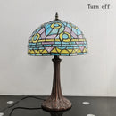 lampe à poser tiffany style méditerranéen antique pour décoration intérieure