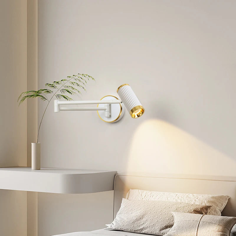 applique murale nordique pliable télescopique avec protection des yeux - vue 5 sur 8
