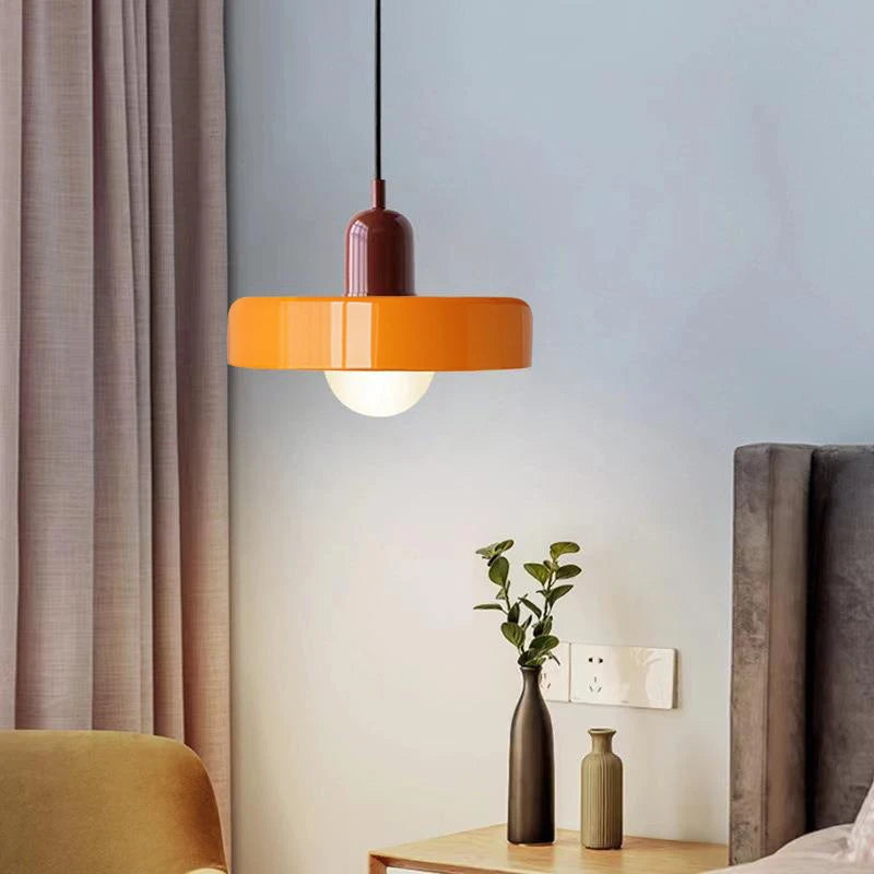 lampe suspendue nordique en verre pour décoration intérieure - vue 4 sur 15