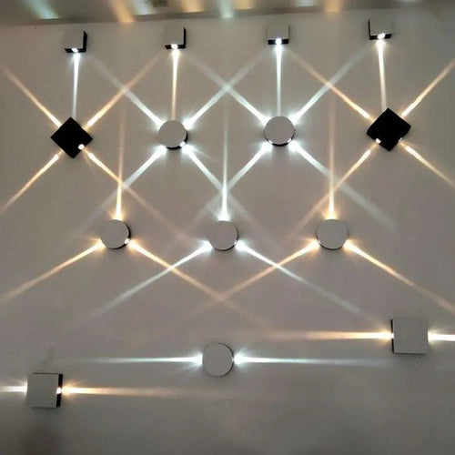 Applique murale LED carré minimaliste