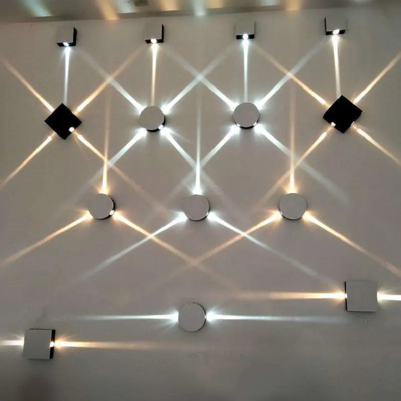 Applique murale LED carré minimaliste