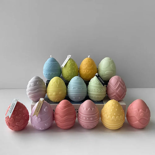 moule à bougie en silicone pour œufs de pâques à créer soi-même - vue 6 sur 21