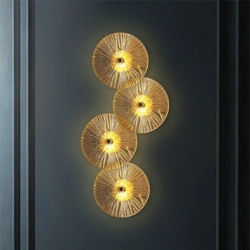 applique murale moderne en verre style art déco pour décoration intérieure - vue 6 sur 13