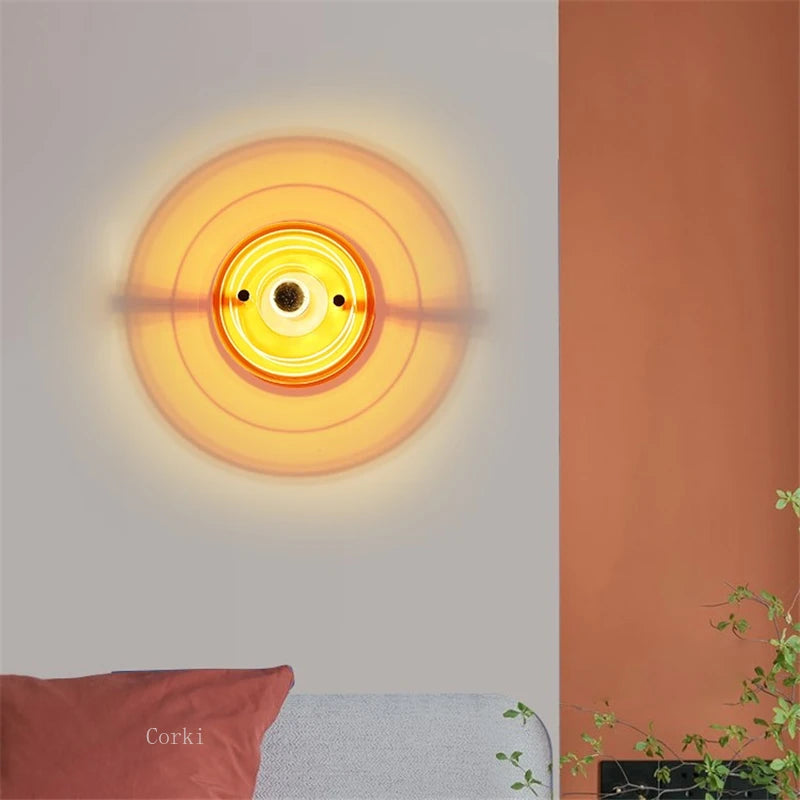 applique murale moderne en acrylique pour intérieur lumineux - vue 6 sur 12