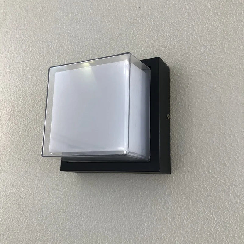 applique murale extérieure moderne étanche pour jardin et balcon - vue 6 sur 12