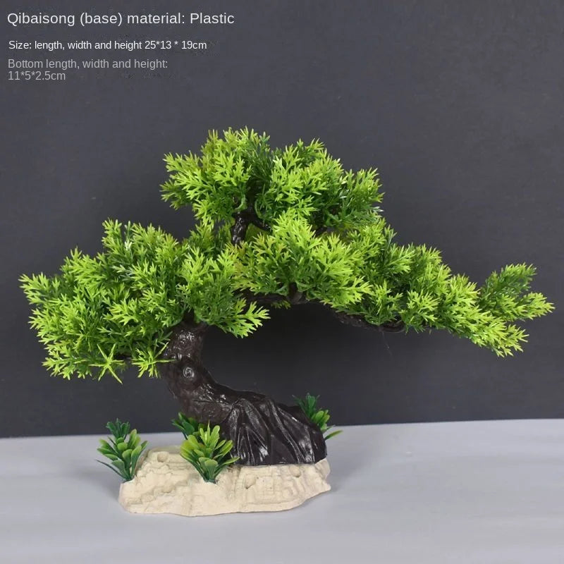 plante artificielle bonsaï en plastique pour décoration intérieure - vue 25 sur 41