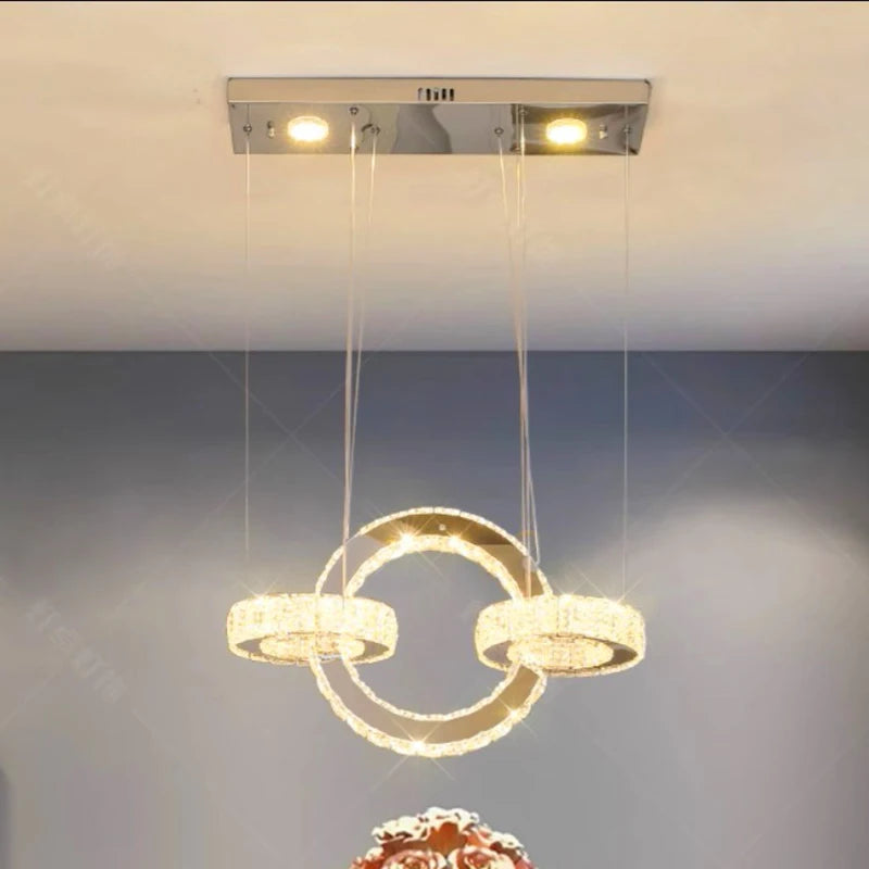 lustre led moderne suspension pour éclairage intérieur décoratif