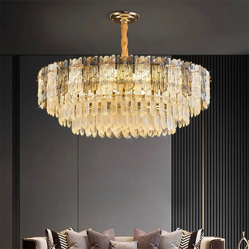 lustre led suspendu moderne pour éclairage intérieur décoratif