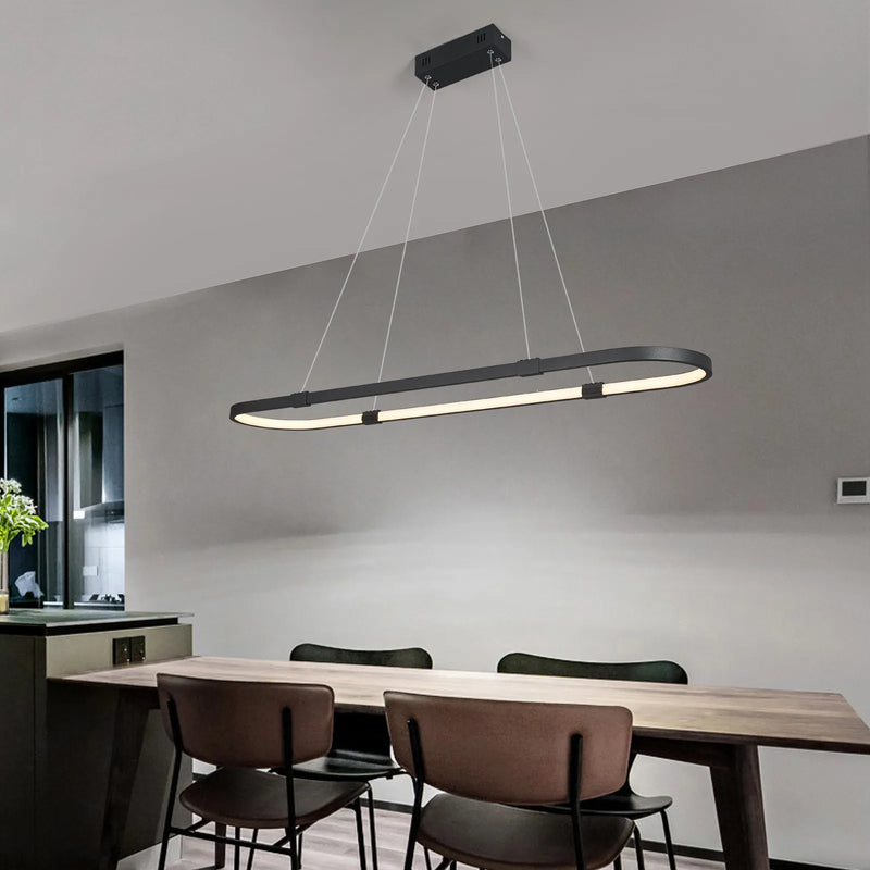 Suspension LED modernes pour salle à manger